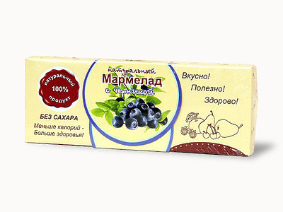  Мармелад натуральный "Черника" 140г в Ртищеве