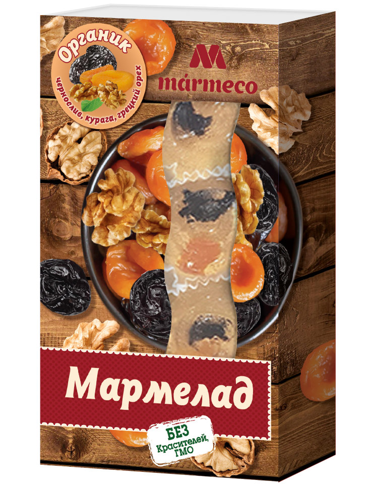  Мармелад "Органик"  Курага, Чернослив, грецкий орех, 180г  в Ртищеве