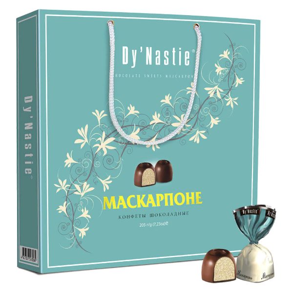 №3 Династия Сумка 170г Конфеты "Маскапроне" в Ртищеве