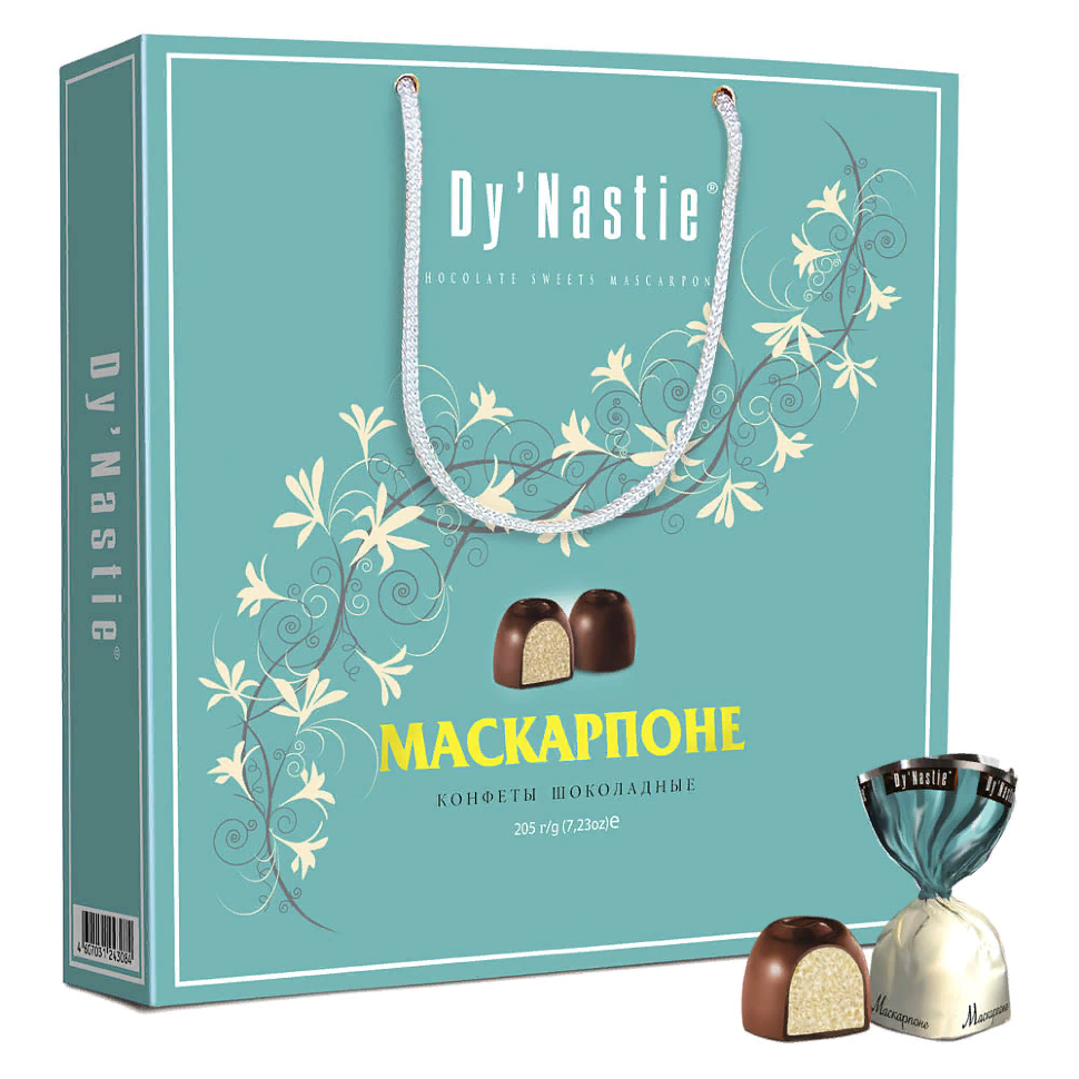  Династия Сумка 170г Конфеты "Маскапроне" в Ртищеве