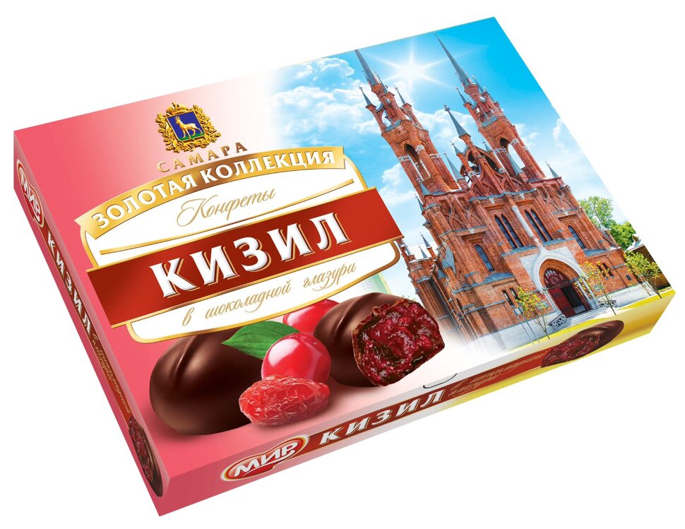  КФ МИР Кизил в шоколадной глазури 160г в Ртищеве