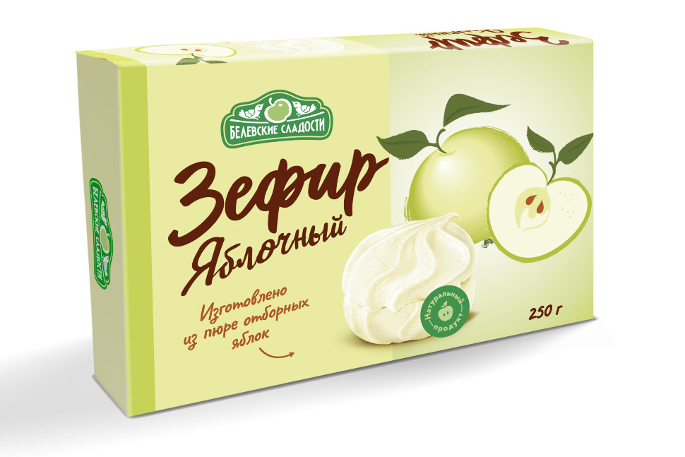  Зефир белевский "Яблочный" 250г в Ртищеве